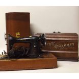 Frister and Rossman sewing machine and Alfa sewing machine Condition report: see terms and