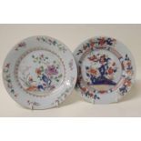Two Chinese export porcelain plates Condition report: see terms and conditions