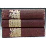 Ormerod, G., History of County and City of Chester, 1882, 3 volumes, paper covered boards,