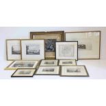 Assortment of various prints, etchings and engravings. Condition report: see terms and conditions