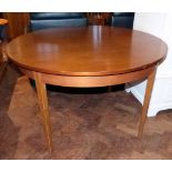 Teak dining table. Condition report: see terms and conditions