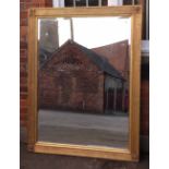 Modern gilt wall mirror. Condition report: see terms and conditions