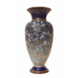 Doulton Lambeth vase. Condition report: see terms and conditions