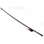 Snakewood baroque bow, 82cm high Condition report: as new condition. Condition report: see terms and