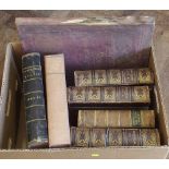 One box of seven misc. volumes. Condition report: see terms and conditions