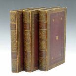 Works of Lord Byron, John Murray London edition 1819, three volumes, name to first page of the first