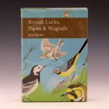 Simms, E., British Larks, Pipits and Wagtails, 1992, Collins New Naturalist, first edition fine with