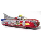 Japanese battery operated space ship car Condition report: see terms and conditions