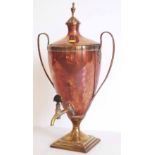 Regency copper samovar Condition report: see terms and conditions