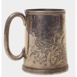 Victorian silver christening mug Condition report: see terms and conditions