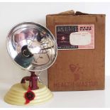 Retro / vintage Barber luminous heat generator. Condition report: see terms and conditions