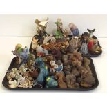 Two trays of animal models by Wade, Sylvac, Goeber and other makers Condition report: see terms