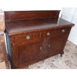 Early 20th century oak sideboard. Condition report: see terms and conditions