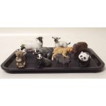 Collection of Beswick to include a goat kid, two badgers, bear, piglet, panda, koala, ram and two