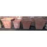 Terra Cotta garden pots Condition report: see terms and conditions