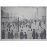 After Laurence Stephen Lowry R.A. (1887-1976), "The Football Match", numbered 235/1500 in pencil