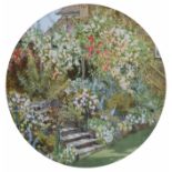 Attributed to Sir Cecil Beaton (1904-1980), Garden scene, possibly of the artist's garden at