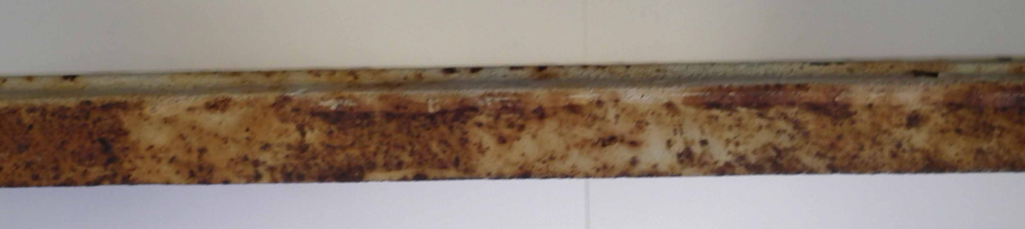 'Albert Sq.' cast iron street sign 108.5cm wide Condition report: Repainted. Rust patches all - Image 6 of 9