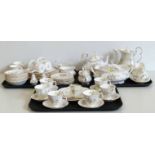Royal Albert Haworth tea/dinner service Condition report: see terms and conditions