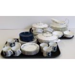 Wedgwood Boleyn dinner service and Rorstrand Eden tea set Condition report: see terms and