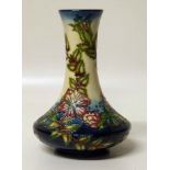 Moorcroft vase (silver line mark) Condition report: see terms and conditions