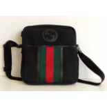 Gucci messenger bag (canvas) Condition report: see terms and conditions