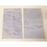 Crimea War 1855 letters. Condition report: see terms and conditions