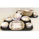 40 pc Spode 'Wild Mallow' tea/dinner ware Condition report: see terms and conditions