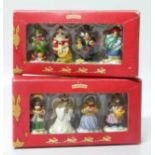 2 boxes of 4 Bunnykins Xmas tree ornaments (Christmas Collection) Condition report: see terms and