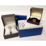 Tissot PR100, Rotary watch and a Jean Renet watch, all boxed Condition report: see terms and