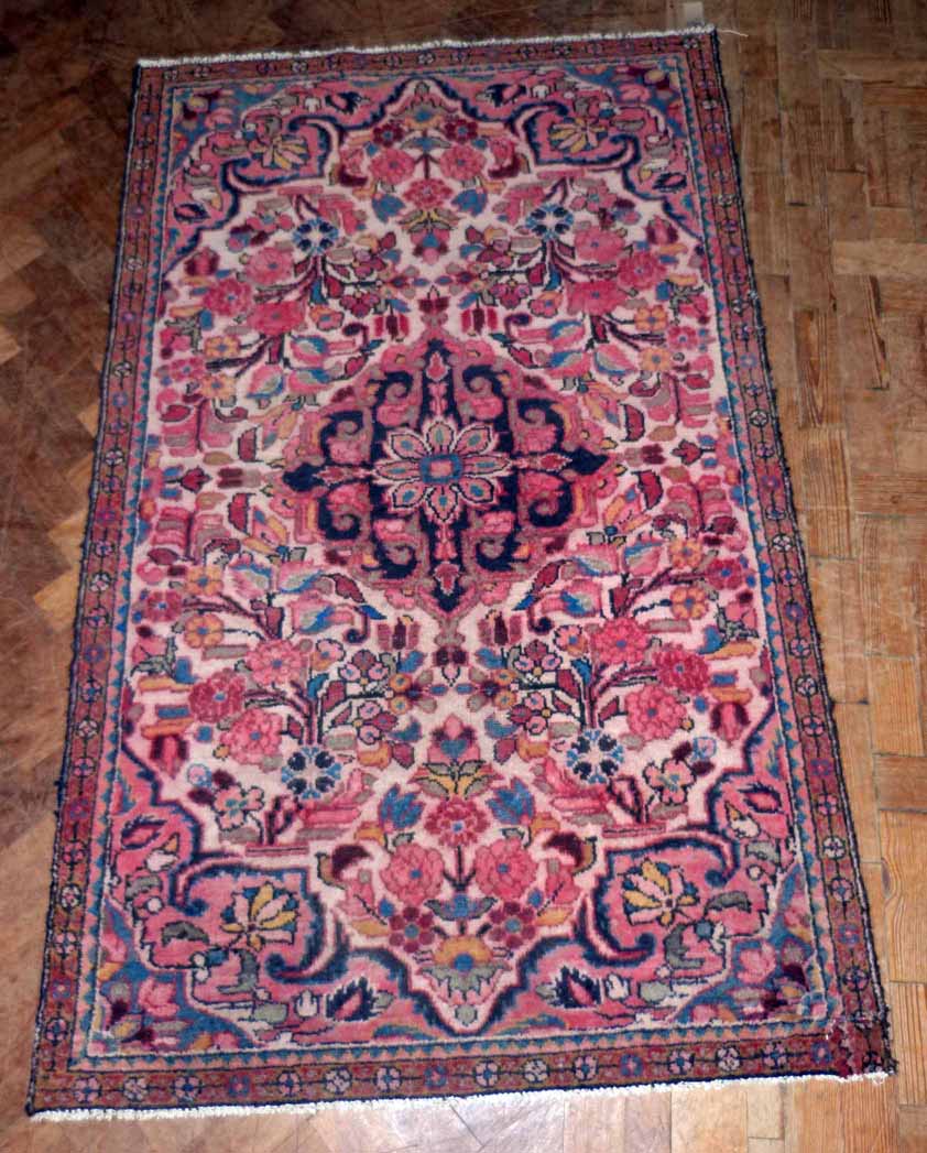 Iranian trible rug Condition report: see terms and conditions