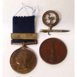 Metropolitan Police London medal with Jubilee bar, also miniature rifle club 'The Bell Medal' a