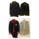 Post war German Jacket, Royal Garter long tail jacket and trousers, Honorable Artillery jacket and