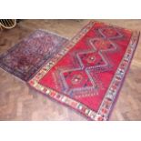 Iranian rug and one other Condition report: see terms and conditions