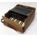 Italian piano action accordian. Condition report: see terms and conditions
