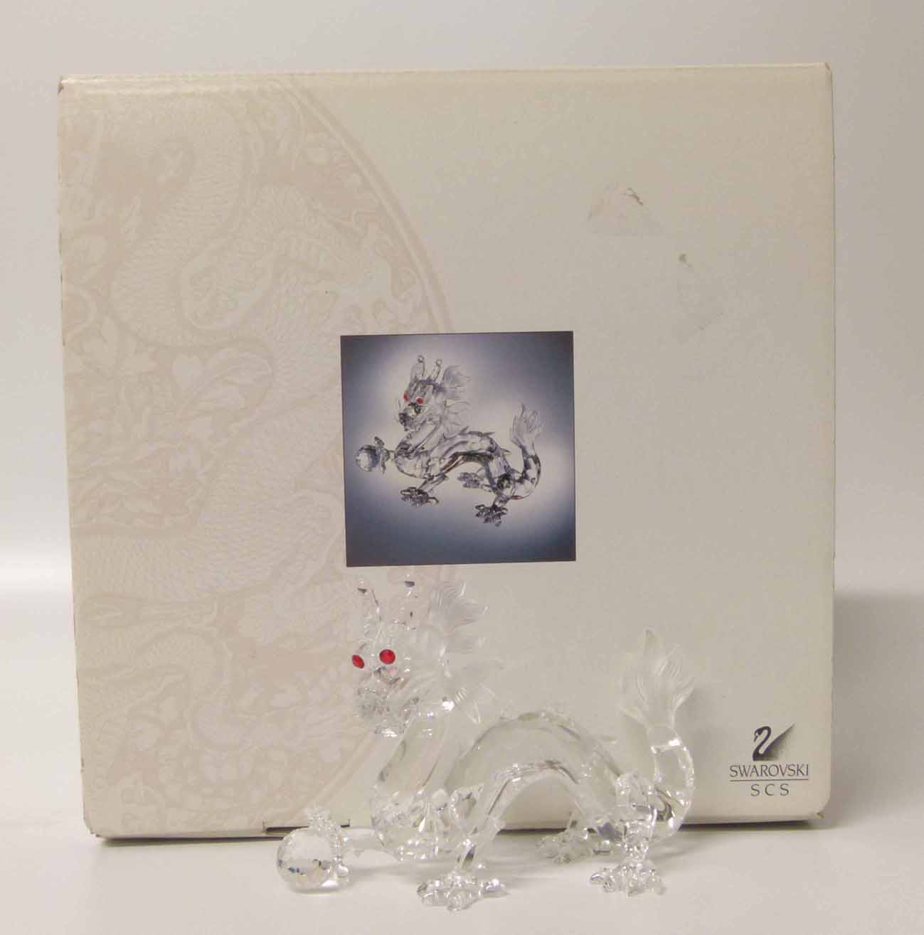 Boxed Swarovski Fabulous Creatures 'The Dragon' Condition report: see terms and conditions