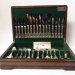 George Butler & Co. cutlery set. Condition report: see terms and conditions