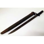 WW1 P14 bayonet by Remington dated 1917, US mark Condition report: see terms and conditions