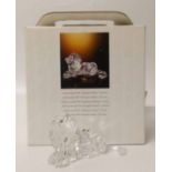 Boxed Swarovski Inspirational Africa 'The Lion' Condition report: see terms and conditions
