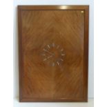 Walnut boardroom clock from Thomas William Lench Ltd. Condition report: see terms and conditions