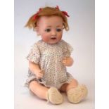 Kestner doll, mould number 211, with sleep eyes, 43cm high Condition report: small fault to one