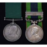 India General Service Medal George V Kaisar-i-Hind with Afghanistan N.W.F. 1919 clasp, awarded to