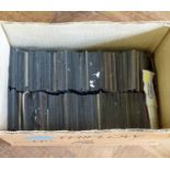 Box containing a large collection of glass photographic slides largely North Wales. Condition