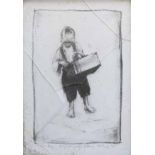 After Harold Riley (1934-), "The Boy", signed, titled and dated '71 in pencil in the margin,