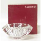 Orrefors glass dish Zodiac. Condition report: see terms and conditions.