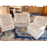 modern 3 piece lounge suite No condition reports for this sale