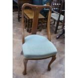 Upholstered circle seat No condition reports for this sale