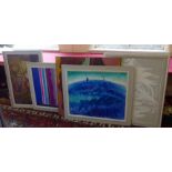 Four oil paintings by Gillian M Boardman and one other No condition reports for this sale