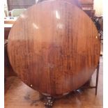 Victorian mahogany loo table. No condition reports for this sale
