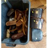 Two Carl Zeiss binoculars and various others No condition reports for this sale